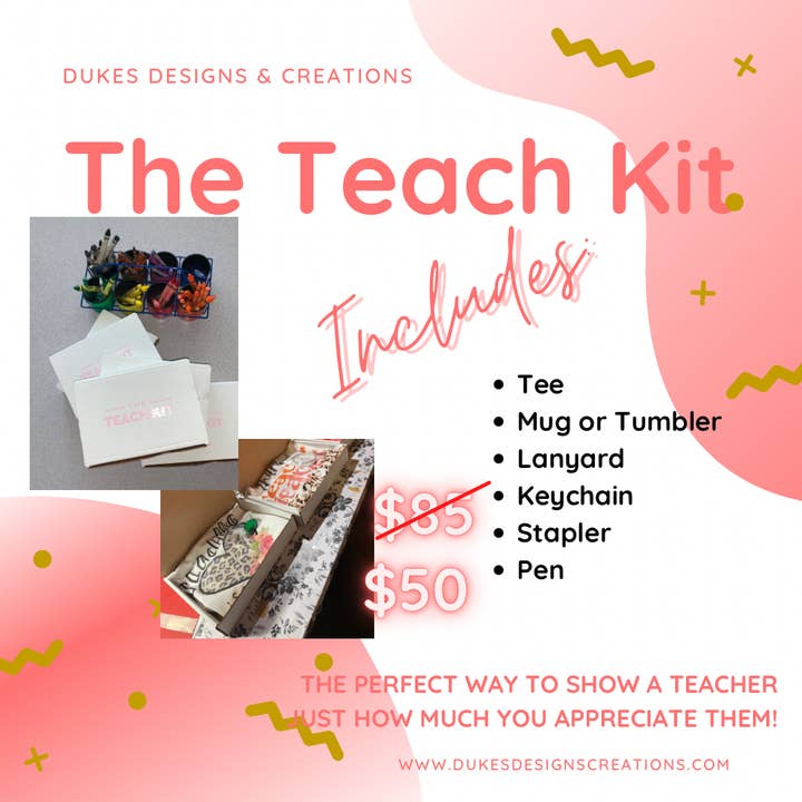 The Teach Kit for wholesale by Dukes Designs & Creations