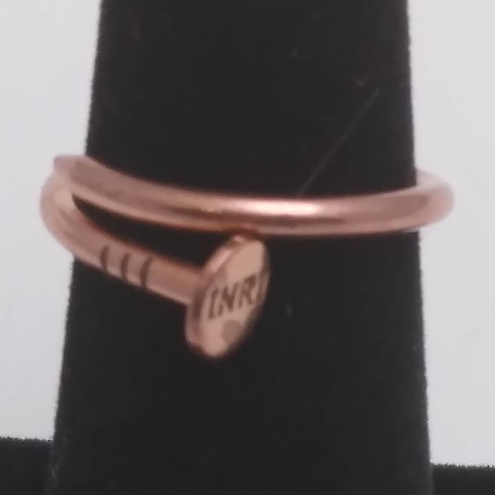 Anello Chiodo di Rame Guarigione Pura INRI per la vendita all'ingrosso da parte di Costello International