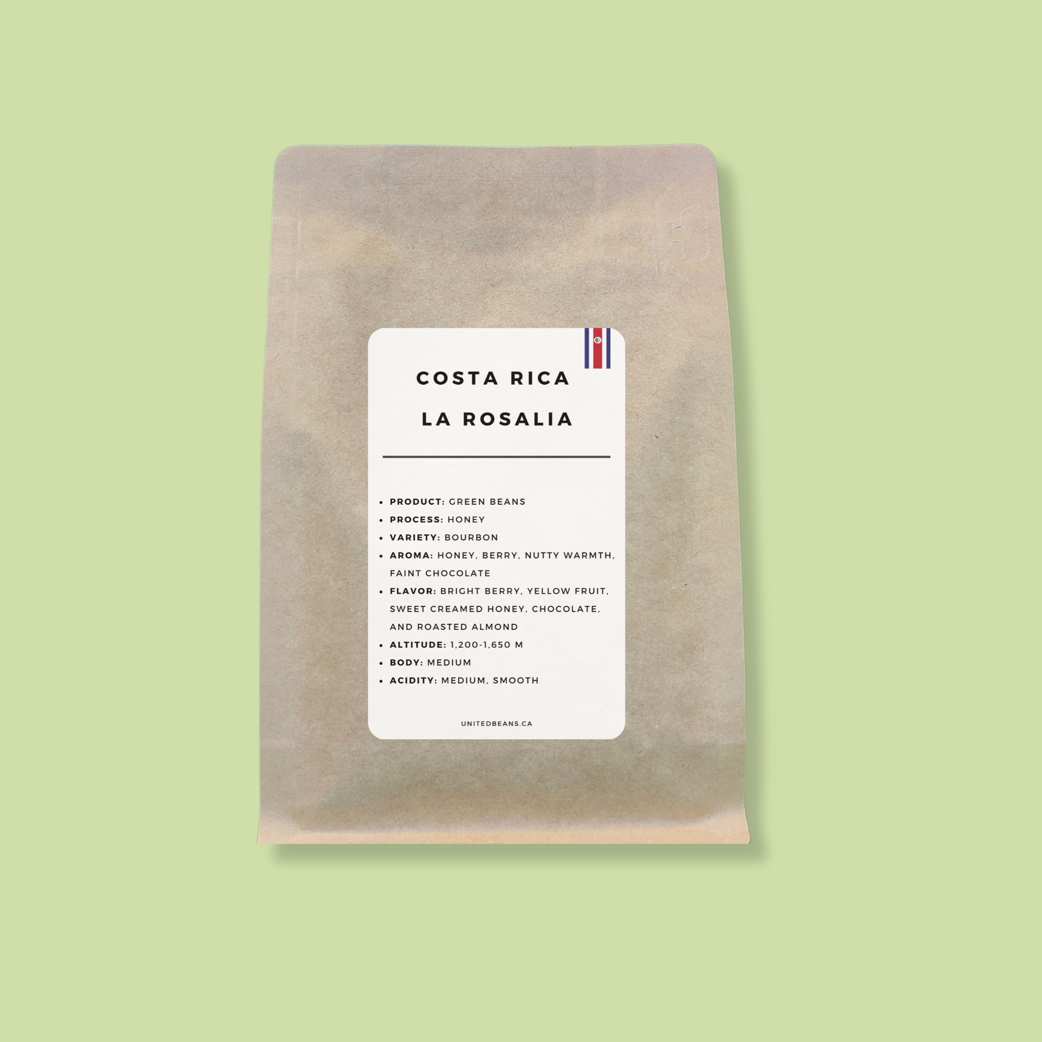 United Beans Coffee Roastery - Wholesale Coffee beans - Green Coffee Beans | Costa Rica La Rosalia2