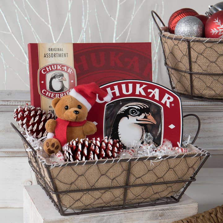 Willow Group - Wholesale Stuffed/Plush Toy - Kids & Baby - Holiday Christmas Plush Bear w/ Santa Claus Hat and Scarf