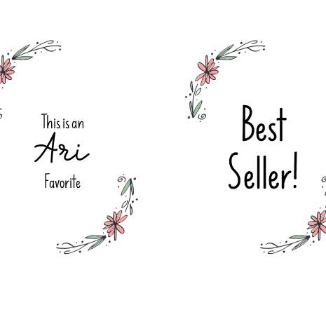 Mad River - Vendita all'ingrosso Vetrina per rivenditori - Accessori - Insegne espositive per vendita al dettaglio Best Seller, da tavolo, testo personalizzato8