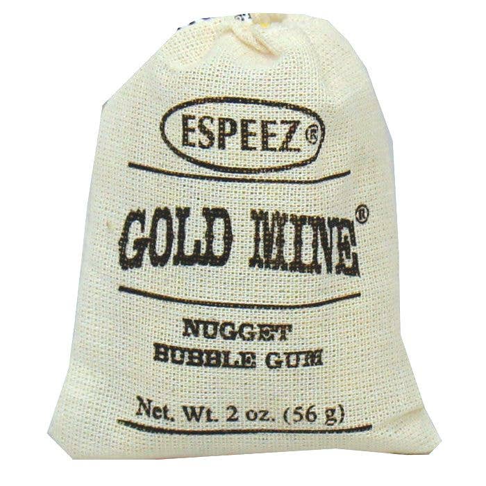 Grandpa Joe's Candy Shop - Wholesale Chewing Gum - Espeez Gold Mine Rock Bubble Gum, 24ct0