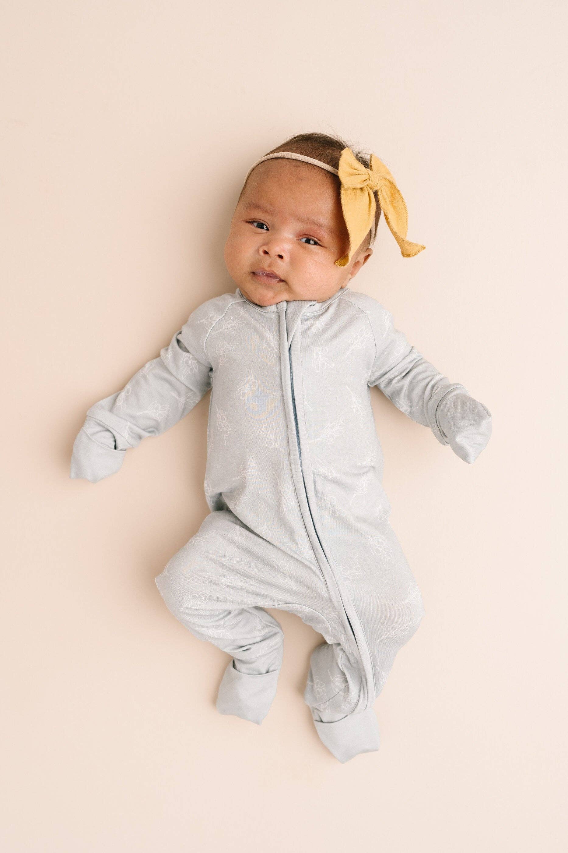 Little One Shop - Wholesale Sleepsuit - Baby - Olive You Bamboo Sleeper2
