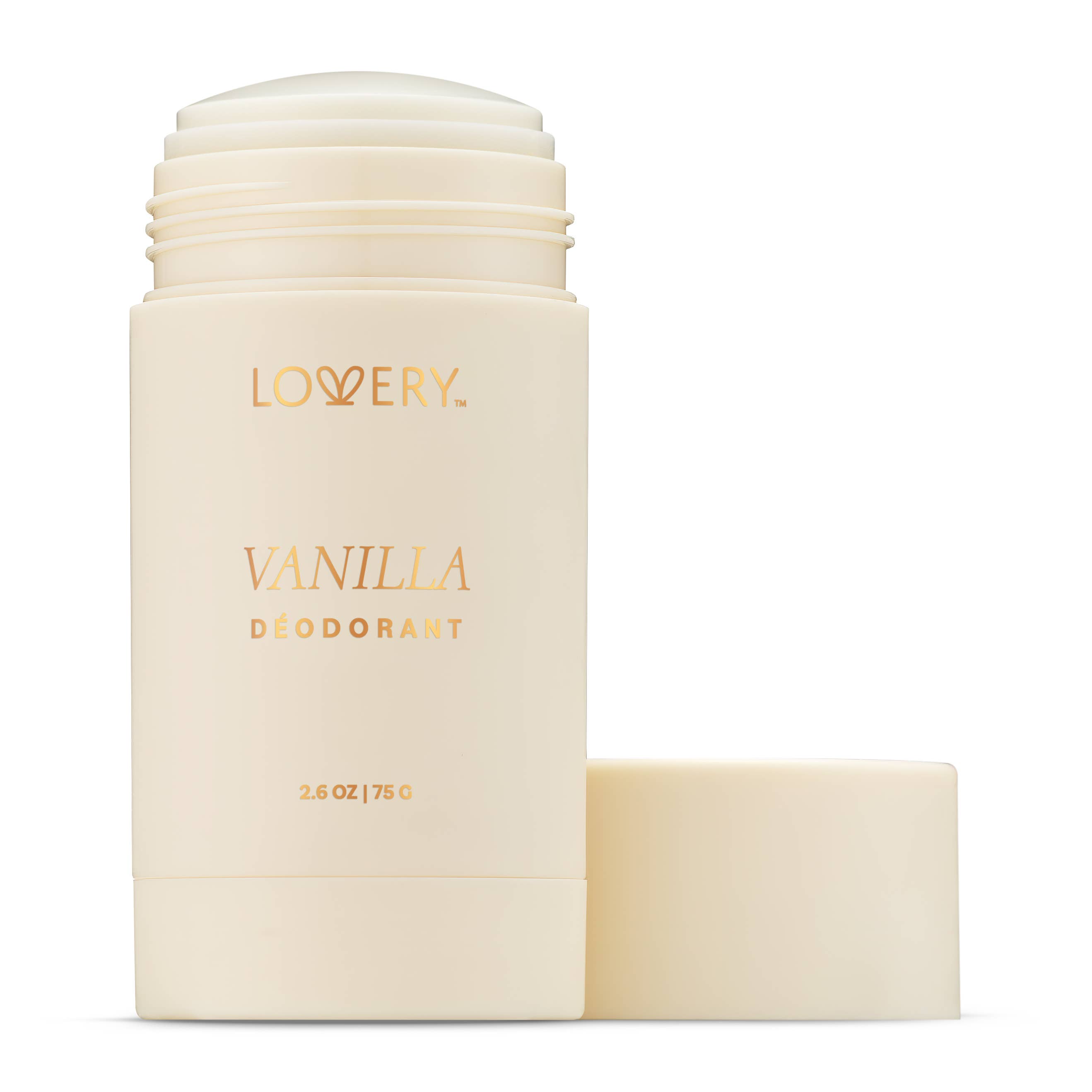 Lovery - Wholesale Deodorant - Women's - Vanilla, Coconut, Rose, Womens Unscented Aluminum Free - 4pc5