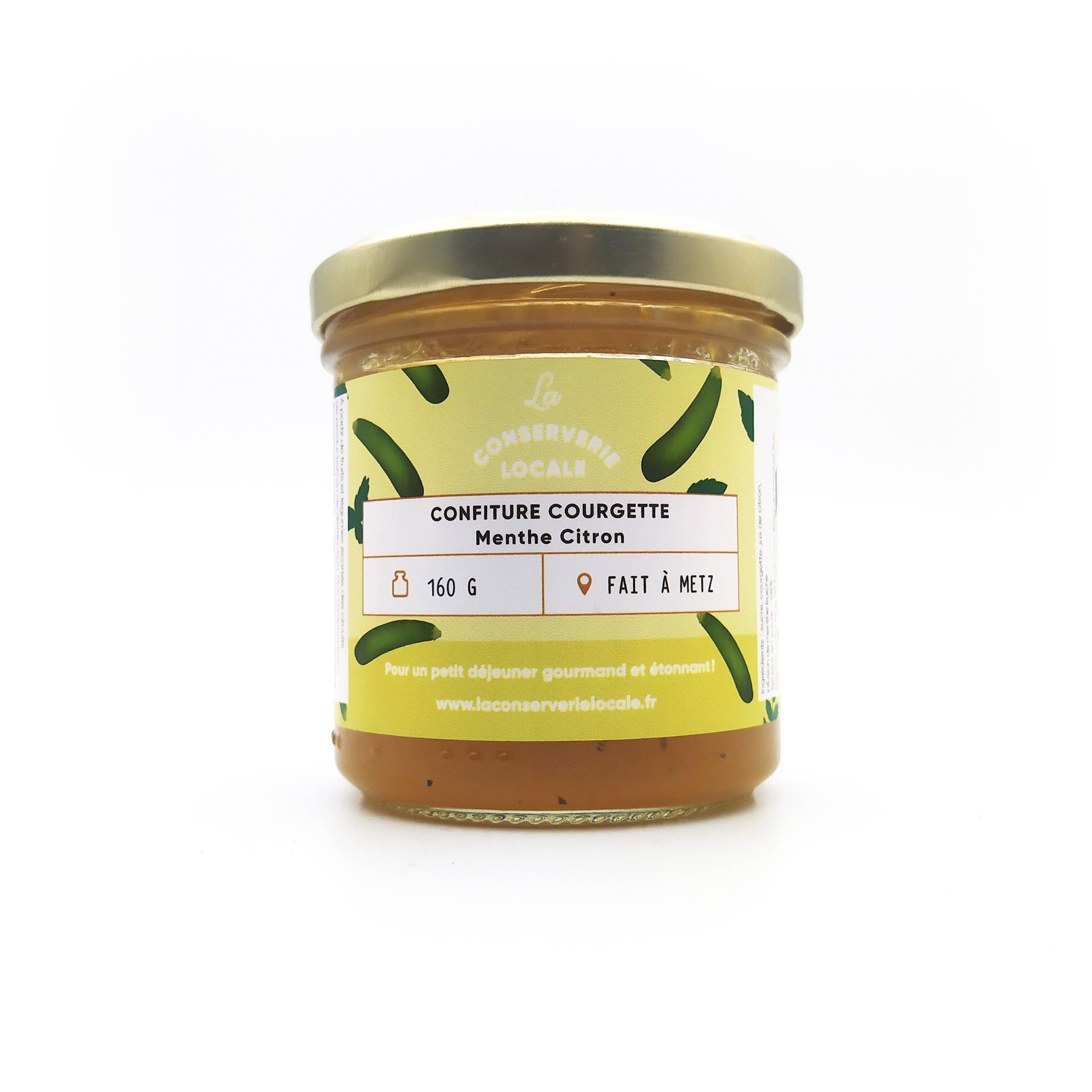 La Conserverie Locale – Geleia por atacado – Doce de Limão Courgette Biológico 160g0