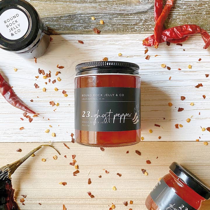Round Rock Jelly & Co – Großhandel Marmelade/Gelee – Ghost Pepper Gelee1