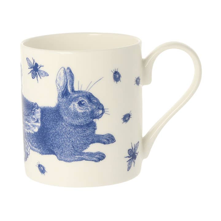 mclaggan+co – wholesale Coffee mug – Rabbit & Cabbage Delft Blue Mug0