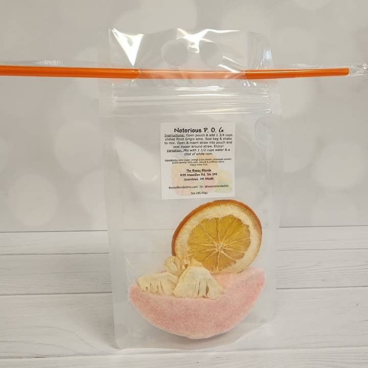 The Boozy Blonde - Wholesale Cocktail Mix/Syrup - Adult Drink Pouch Cocktail & Mocktail Mix