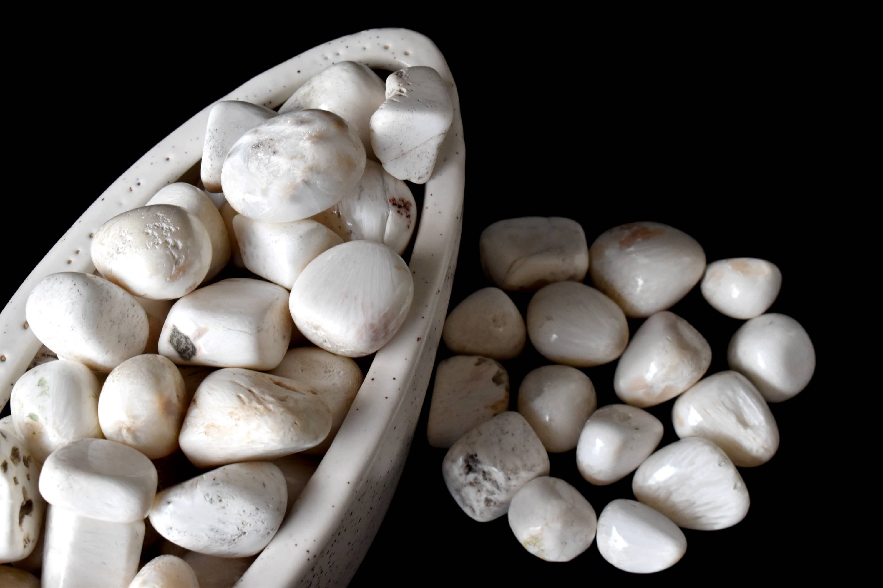 Soothing Crystals – wholesale Spiritual stone/crystal – 1Pc Tumbled Stones | Scolecite | Healing Crystals Stones0