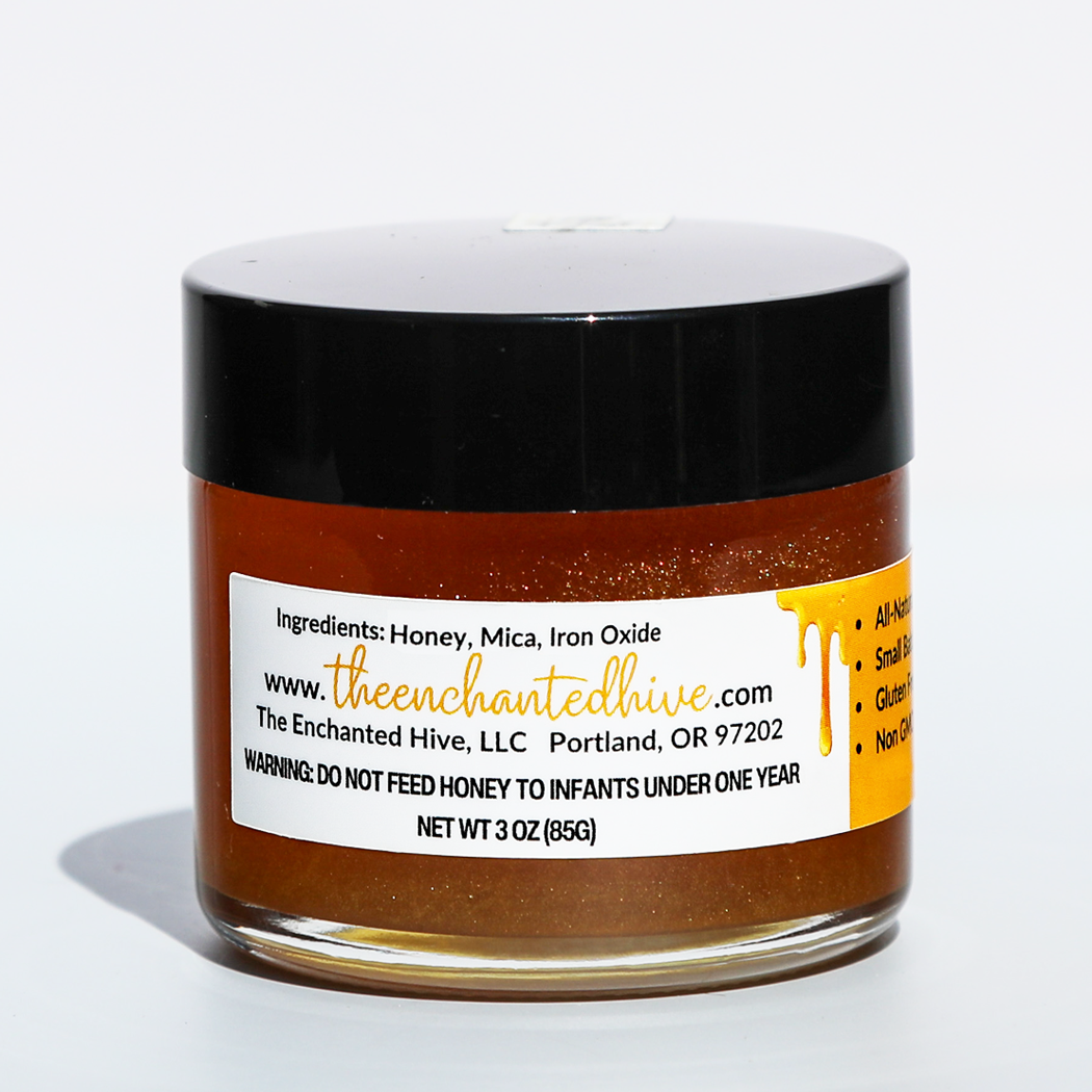 The Enchanted Hive - Wholesale Honey - Sparkle & Honey Gold 3oz 1