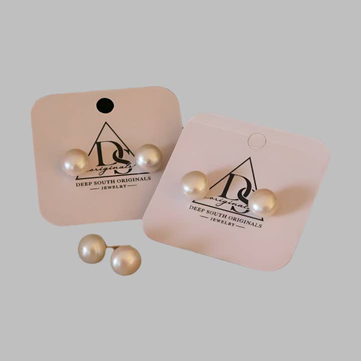 Pendientes de Perlas de Agua Dulce ~ Deep South Originals para venta al por mayor de Deep South Originals Inc.