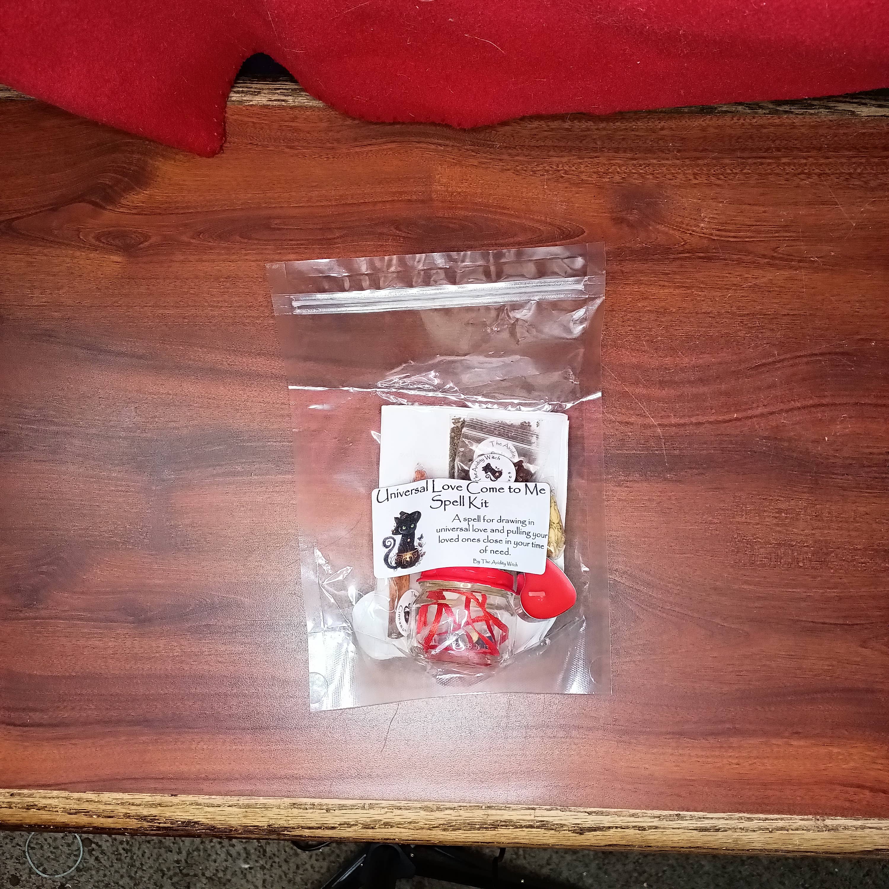 The Avidity Witch - Wholesale Meditation Supplies - Universal Love Come to Me Spell Kit17