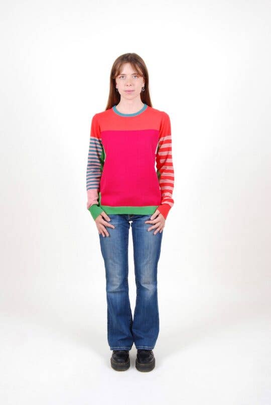 Lo Neel - Wholesale Knit Sweater - Women's - Céline Sunset Jumper0