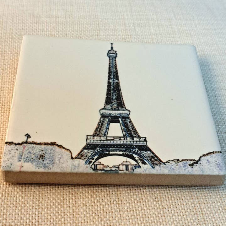 Coaster Eiffel Tower for wholesale by Hello Lucy