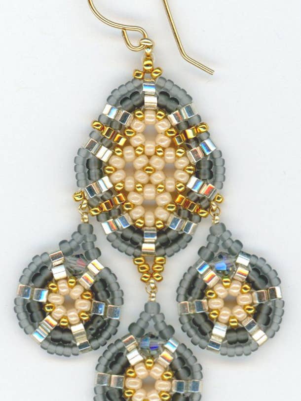 Brinco de candelabro médio E83215 por atacado de Miguel Ases