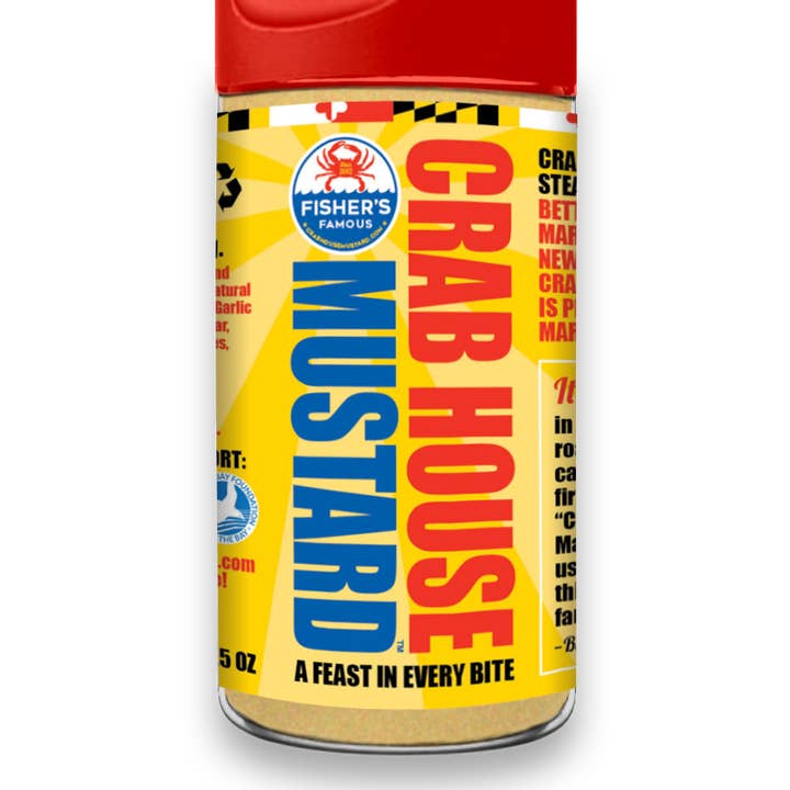 Fisher's Famous - Venta al por mayor Mostaza - Mostaza Crab House de Fisher's Famous1