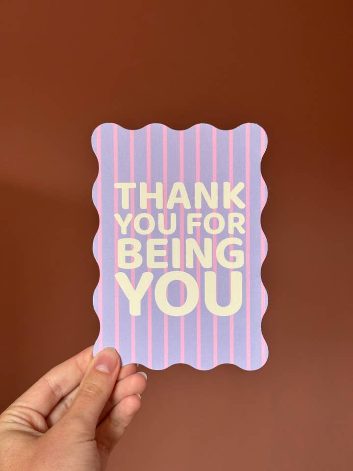 Thank You For Being You voor wholesale door everythinggifts