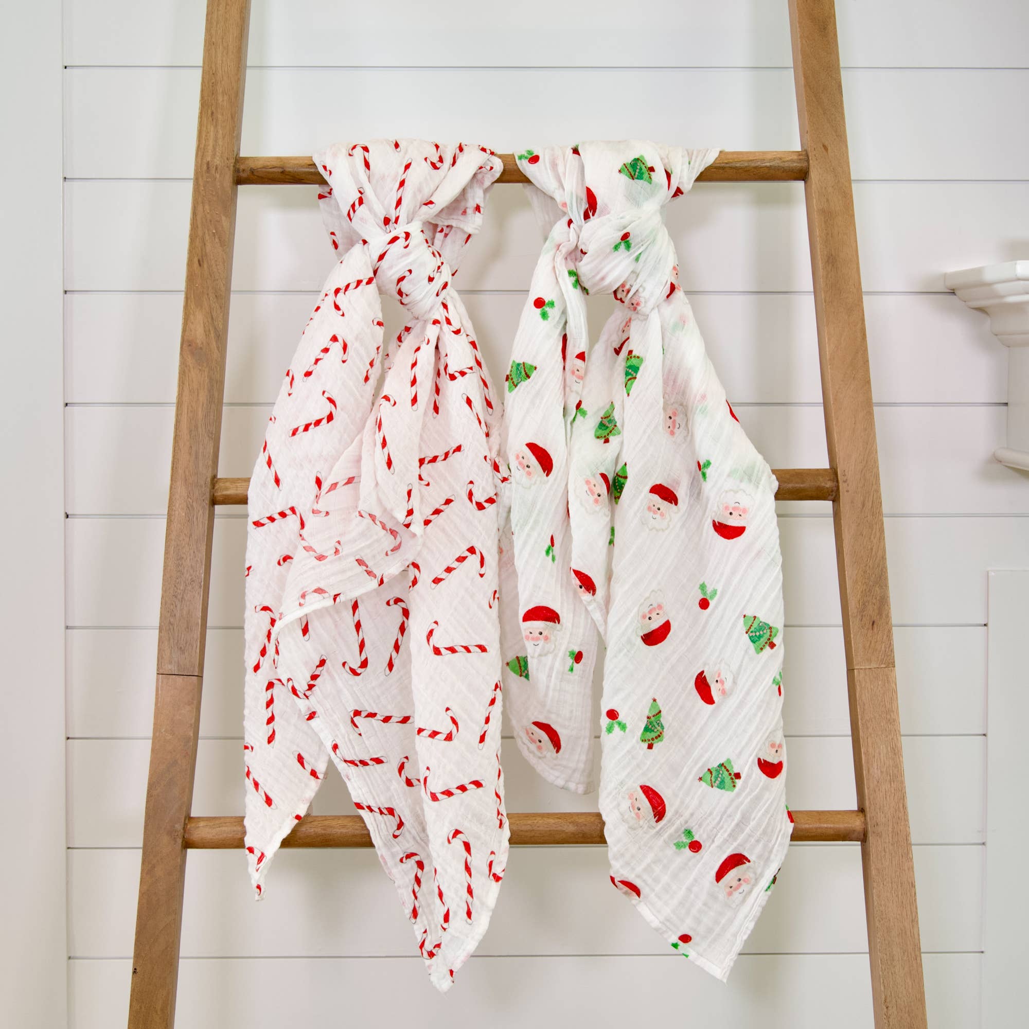 LollyBanks - Wholesale Quilt - Kids & Baby - Mint To Be Together -Baby Toddler Christmas Muslin Blanket10