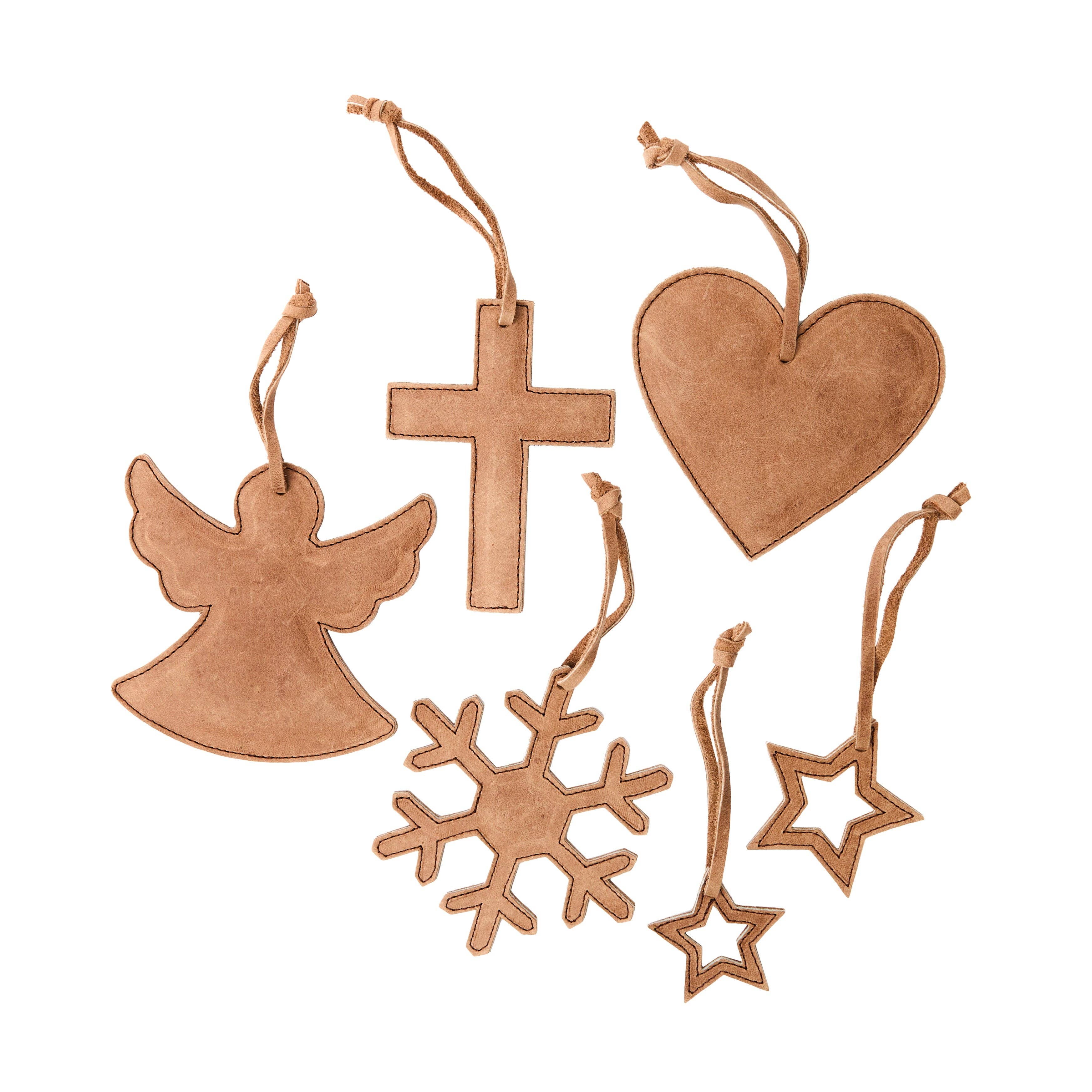 Lazarus Artisan Goods - Wholesale Ornament - Christmas Ornament | Leather Goods | Ethical Handmade Gift12