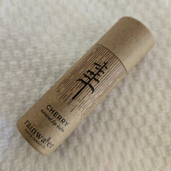Cherry Lip Balm for wholesale by Rainwater Soap and Candle Co