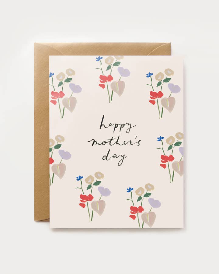 Happy Mother's Day Bouquets Card for wholesale by Our Heiday