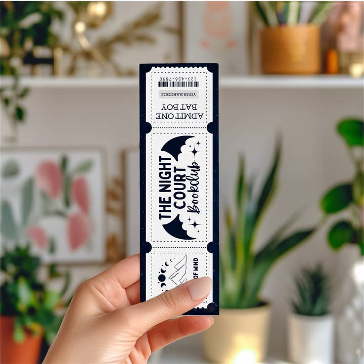 Sunshine Design Shop - Wholesale Bookmark - Night Court Bookmark | Bookish Merch | Book Store Gift