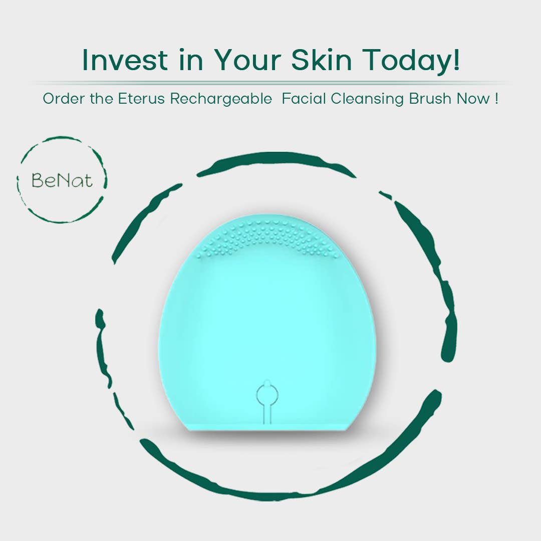 BeNat - Wholesale Electronic Skincare Device - Rechargeable Facial Cleansing Brush1