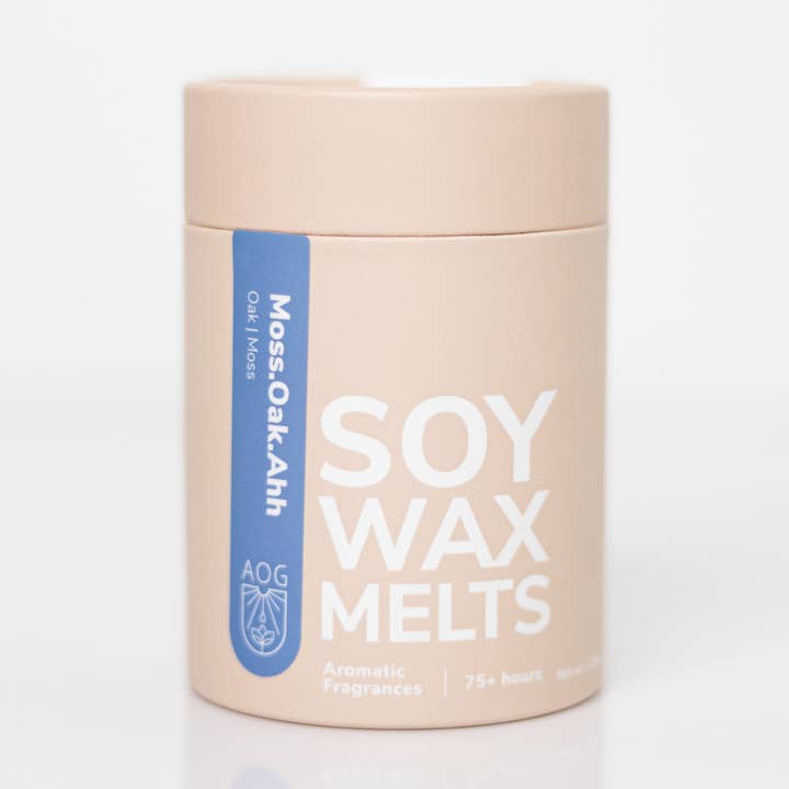 Soy Wax Melt Tube - Moss.Oak.Ahh for wholesale by Art Of Gifts