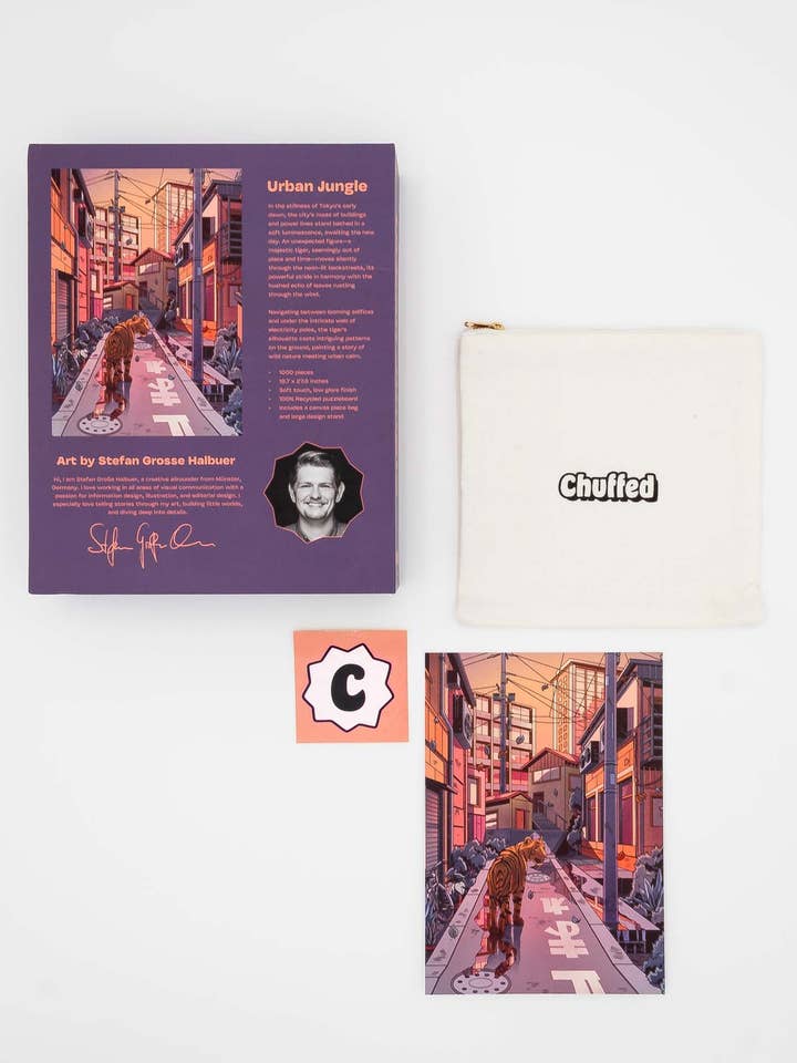 Urban Jungle - Puzzle da 1000 pezzi per la vendita all'ingrosso da parte di Chuffed, LLC