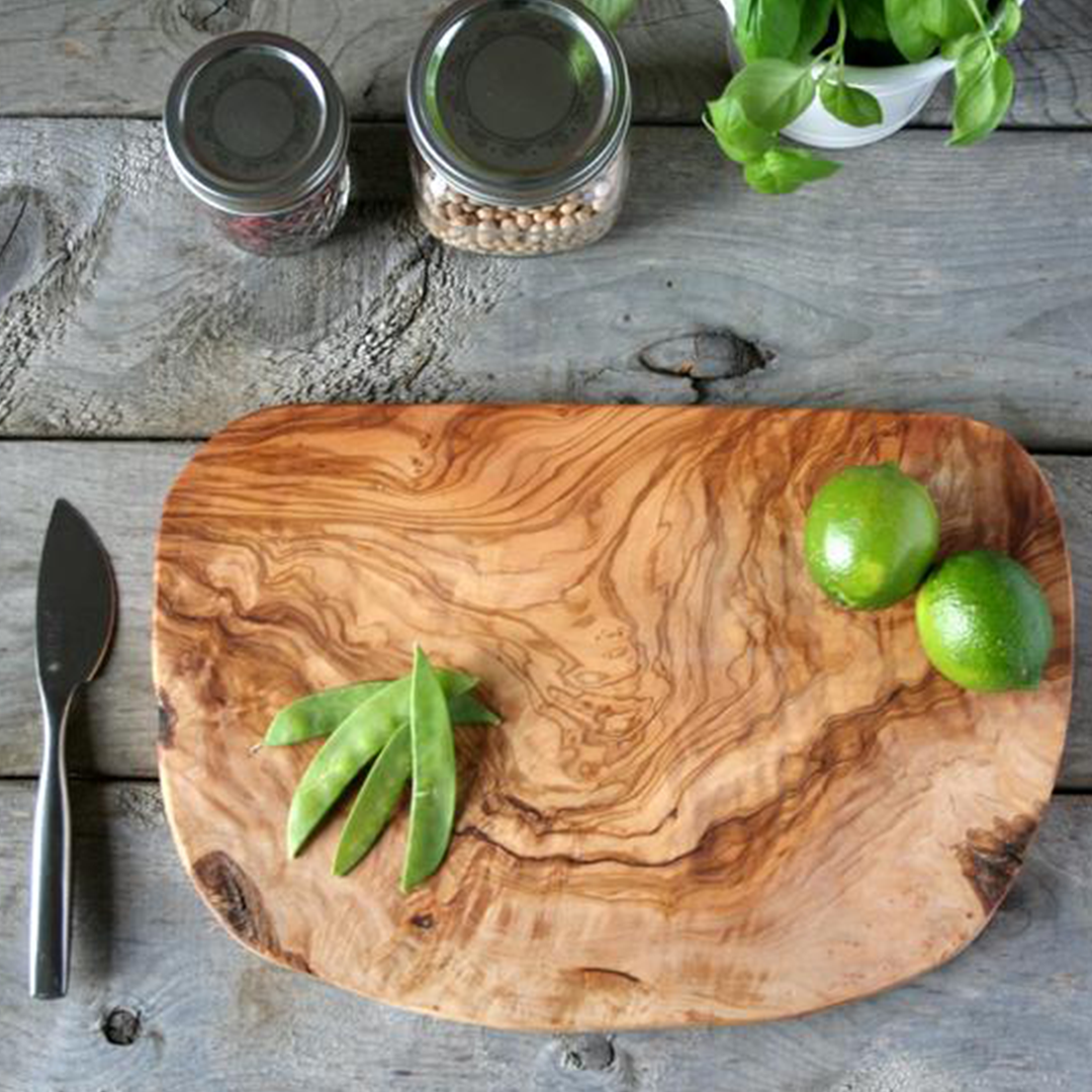 Tunisian Olive Wood Cutting Board by World Market