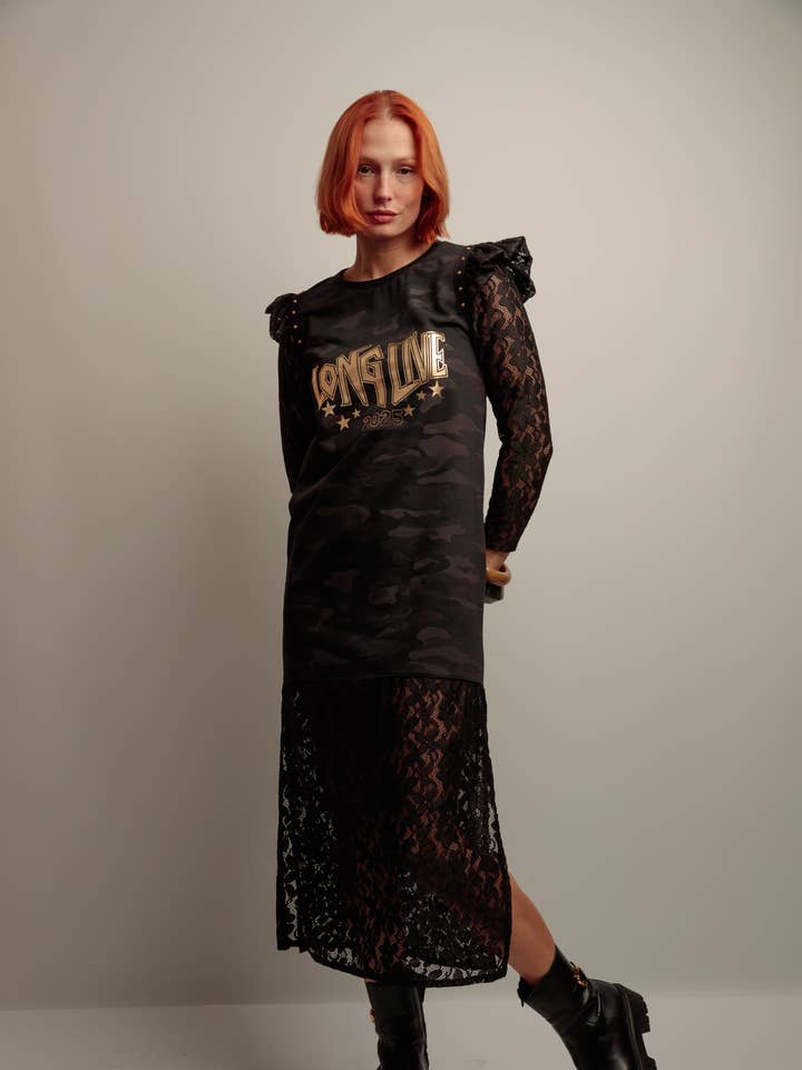 Vestido Pop Army Live por atacado de Chill&Buy