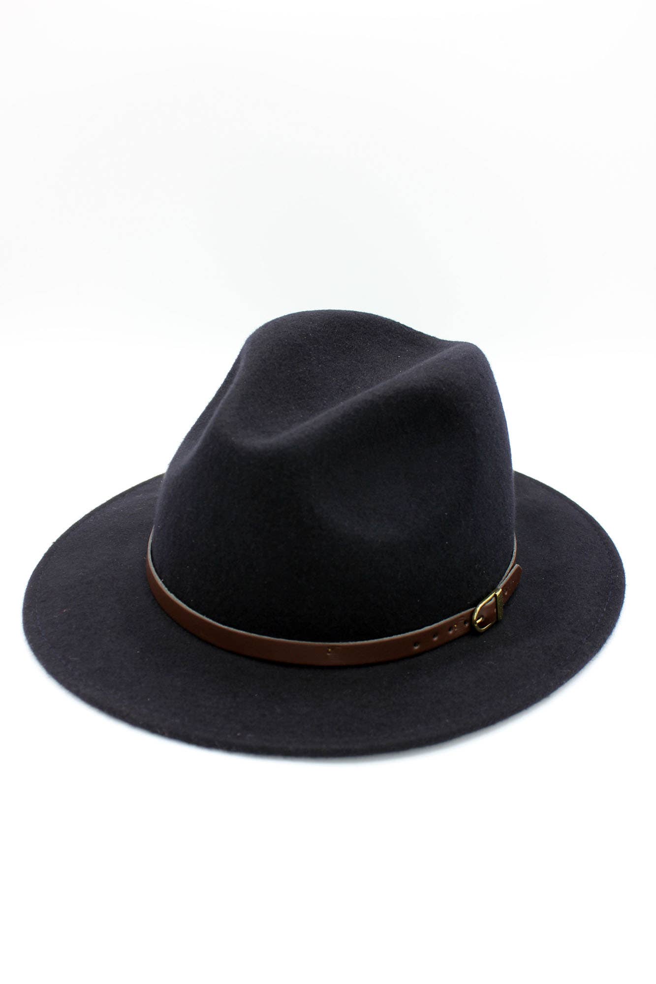 Hologramme Paris - Wholesale Fedora - Unisex - Classic Wool Fedora Hat with Belt21