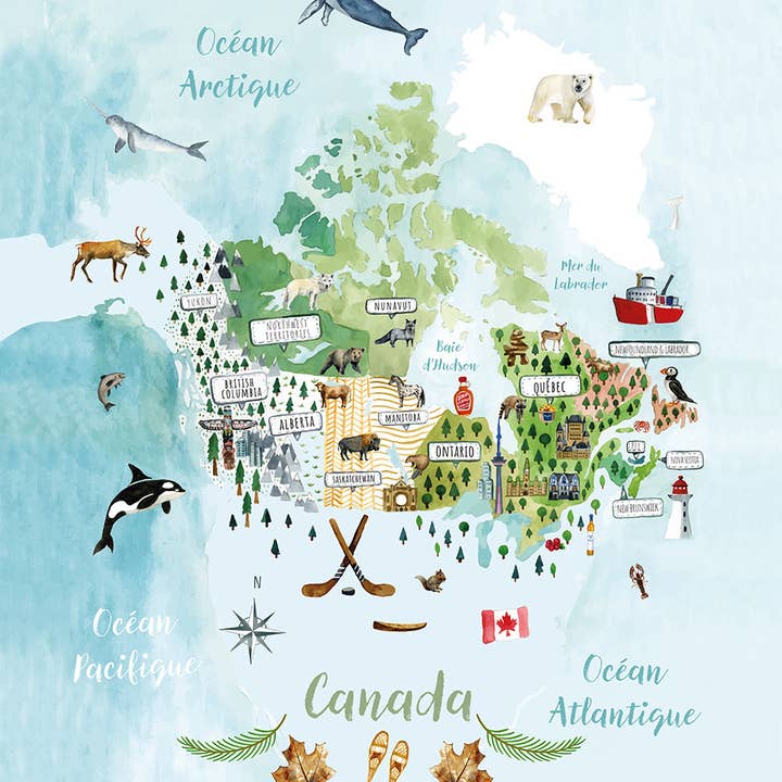 Canada - Linge a vaisselle/Strofinaccio per la vendita all'ingrosso da parte di Maison Lorrain