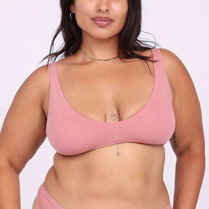 La Coochie - Wholesale Bralette – Women's - Organic Cotton Scoop Bralette13
