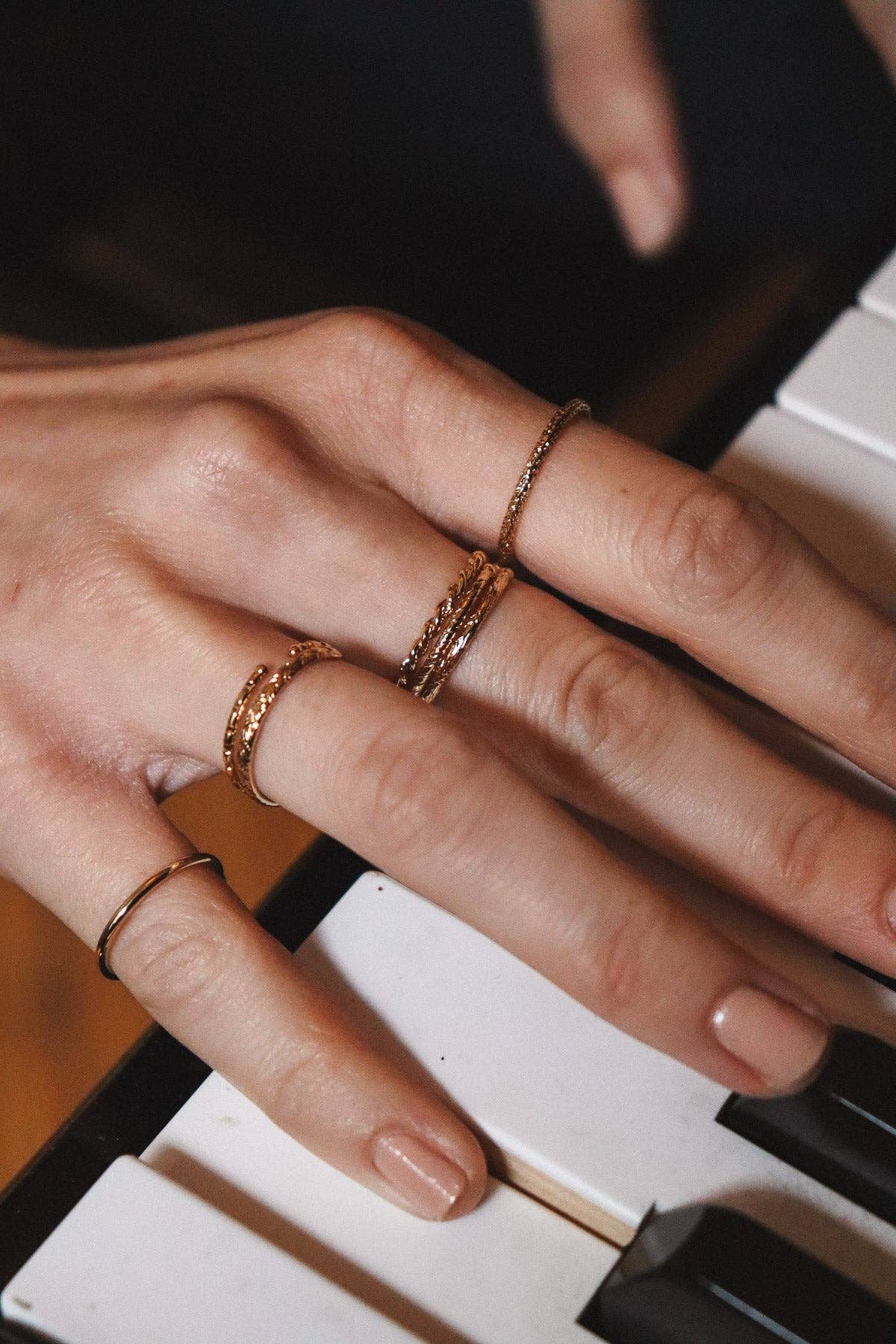 Waekura - Wholesale Band/Stacked Ring - Aden ring2