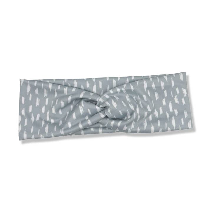 Bandeau Noué à Flocons de Neige pour la vente par The Happy Headband Co