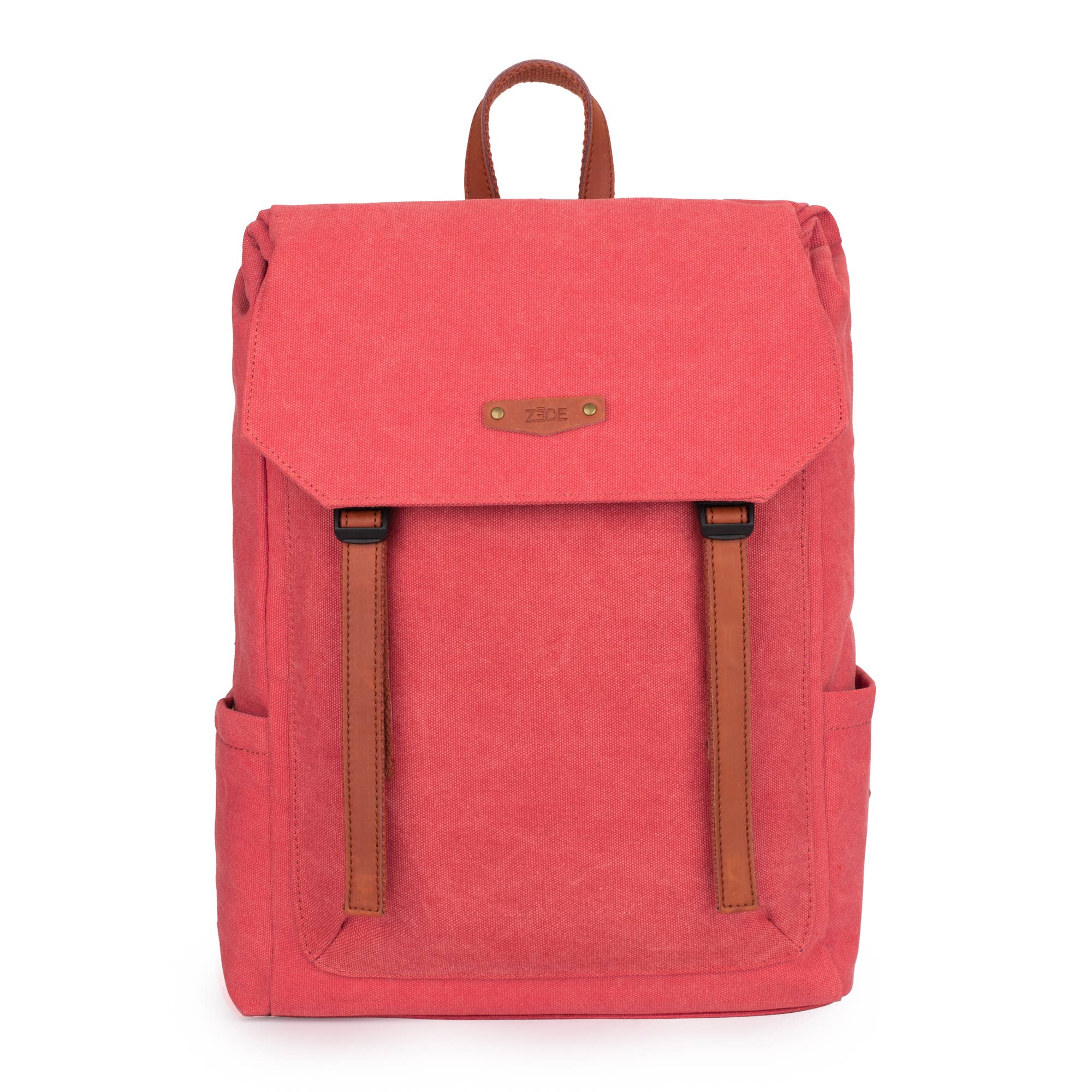 ZEDE PARIS – Großhandel Rucksack – Damen – Quai de la Gare (XL) - Rucksack aus Leinen und Leder8