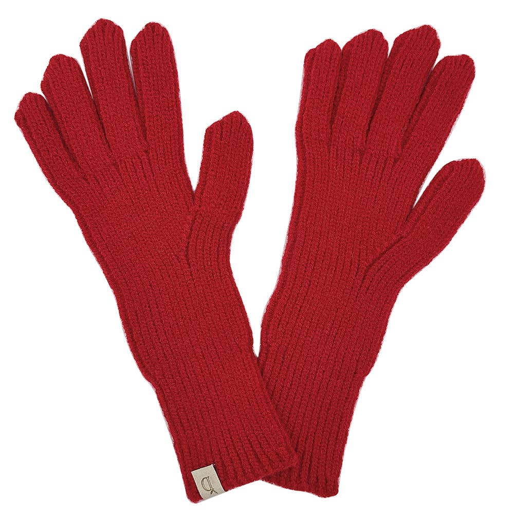 Sensibling Corp. - Wholesale Gloves – Women's - Ribbed Knit Solid Long Winter Gloves15