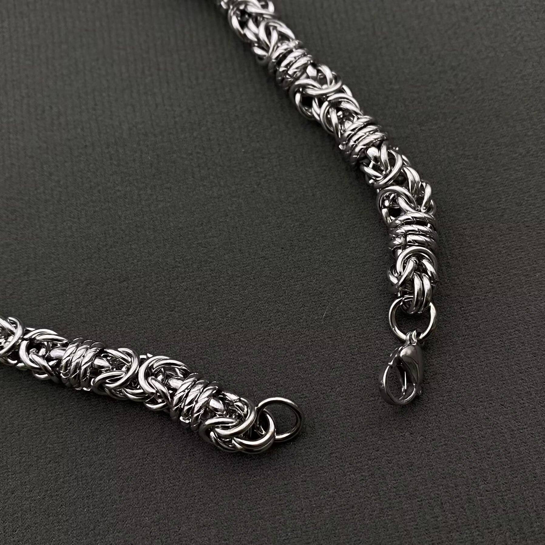 Mio Queena - Vendita all'ingrosso Collane a catena e maglie - Collana da uomo in acciaio inossidabile MIO66816 - MJ/MNP1