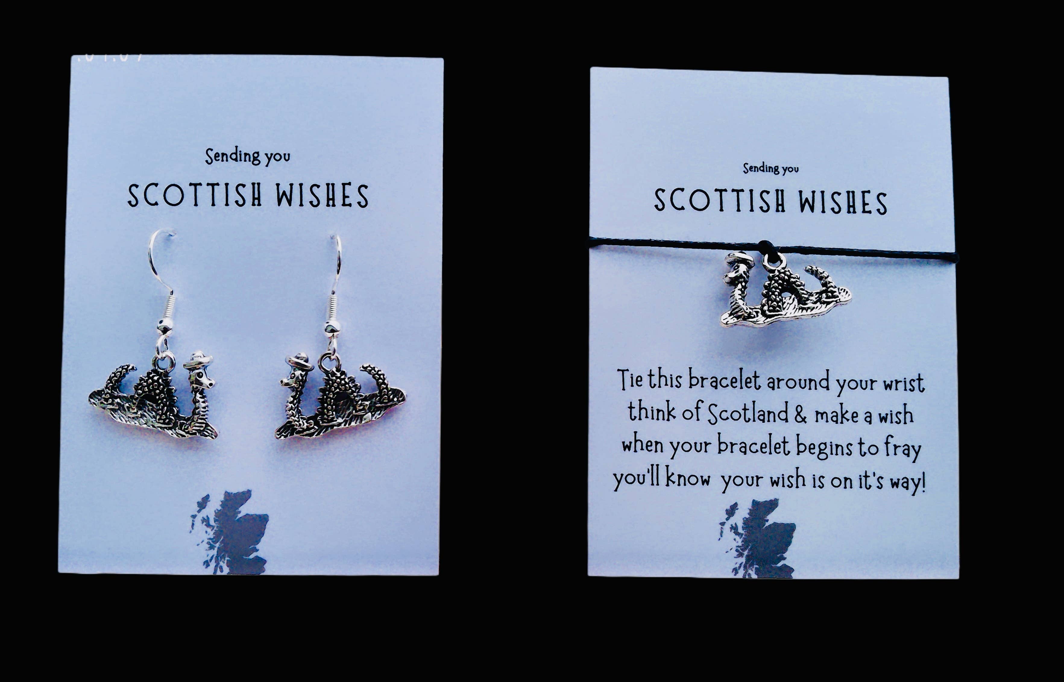 Arran Wishes - Vente Bracelets à breloques/pendentifs - Bracelets de vœux Nessie (Monstre du Loch Ness)1