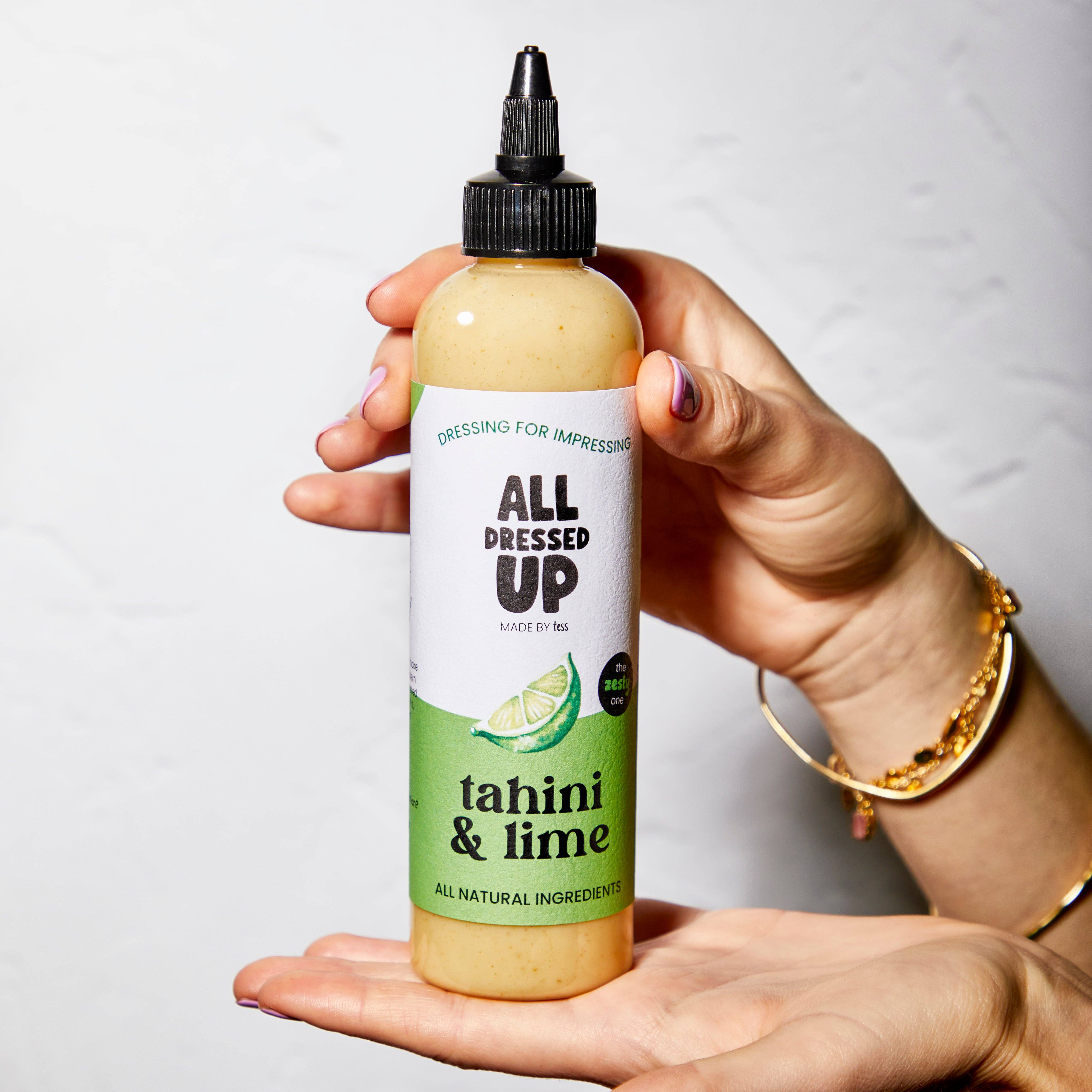 All Dressed Up Dressings – wholesale Salad dressing – Tahini & Lime 250ml1