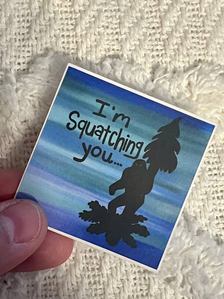 Bigfoot Sasquatch Sticker for wholesale by ON THE GO Studio