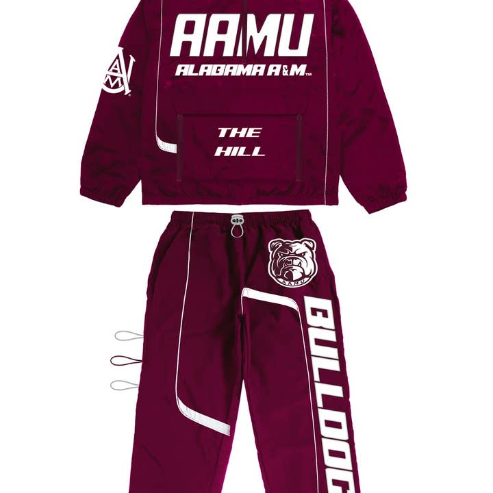 AAMU Windbreaker Set for wholesale by 1921Movement