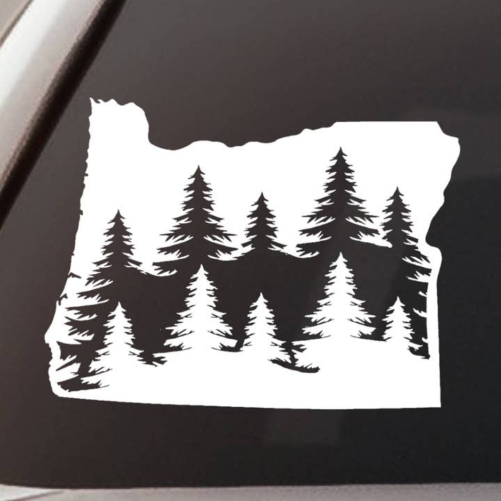 OREGON State Vinyl Decal for Car Window, Water Bottle for wholesale by Hive Decals