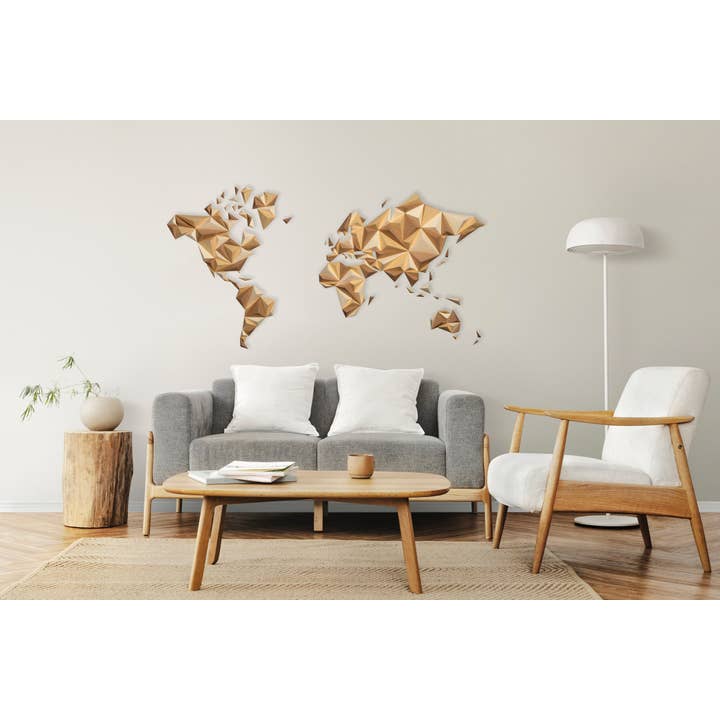 Mapa del mundo - Otoño para venta al por mayor de Owarld