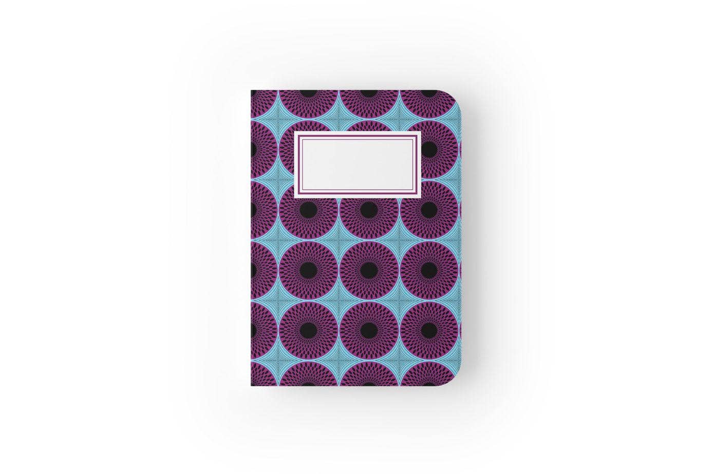 Brown Aspiration - Wholesale Notebook - Ankara Wax #3 - Pocket Notebooks (Set of Two)8