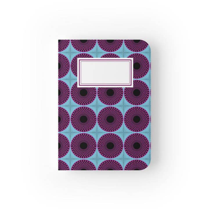 Brown Aspiration - Wholesale Notebook - Ankara Wax #3 - Pocket Notebooks (Set of Two)8