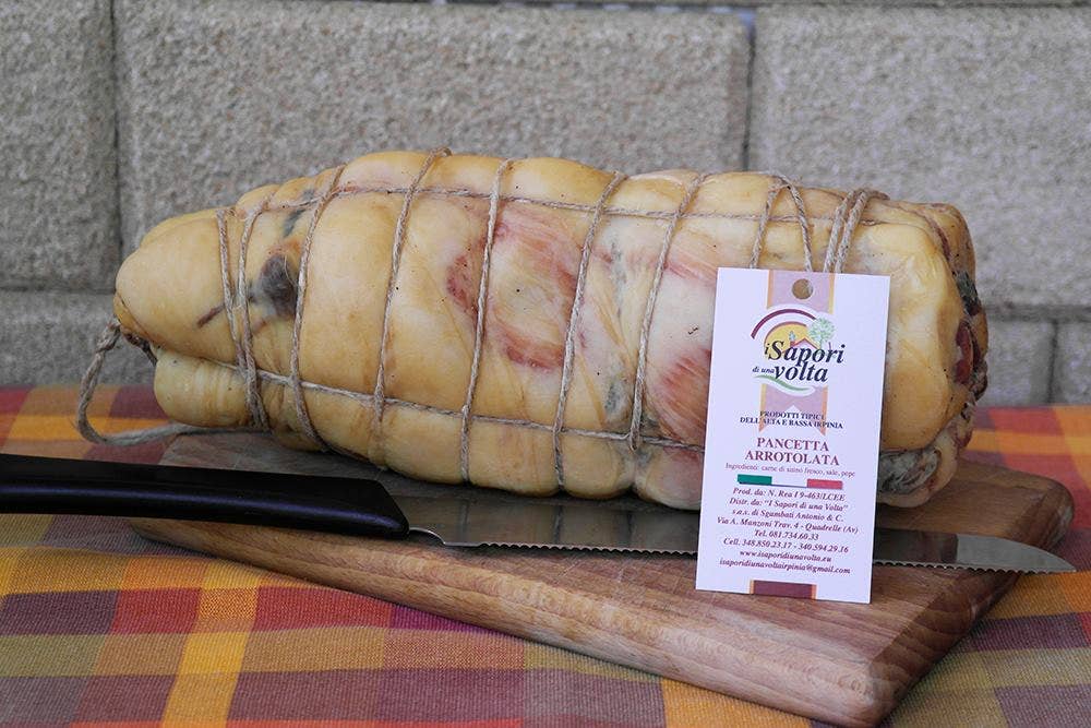 I sapori di una volta s.r.l.s โ wholesale Pork โ Rolled Bacon