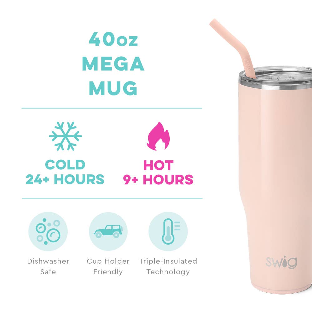 Swig Life - Wholesale Insulated Mug/Tumbler - Shimmer Ballet Mega Mug (40oz)2