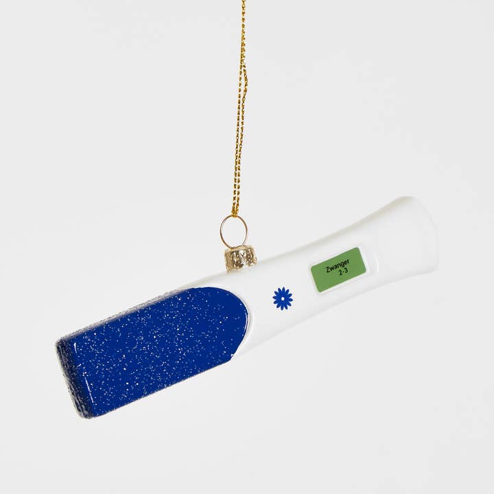 Yup in de boom - Wholesale Ornament - Zwangerschapstest Ornament2